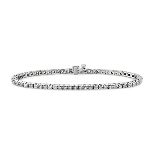 Classic Women's Lab Grown Diamond Tennis Bracelet