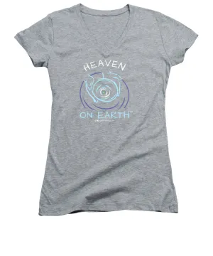 Clay/potter Heaven On Earth - Women's V-Neck