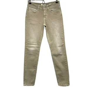 CLOSED Women's‎ Baker Slim Leg Mid Rise Jeans, 24, gray, light distressing, EUC