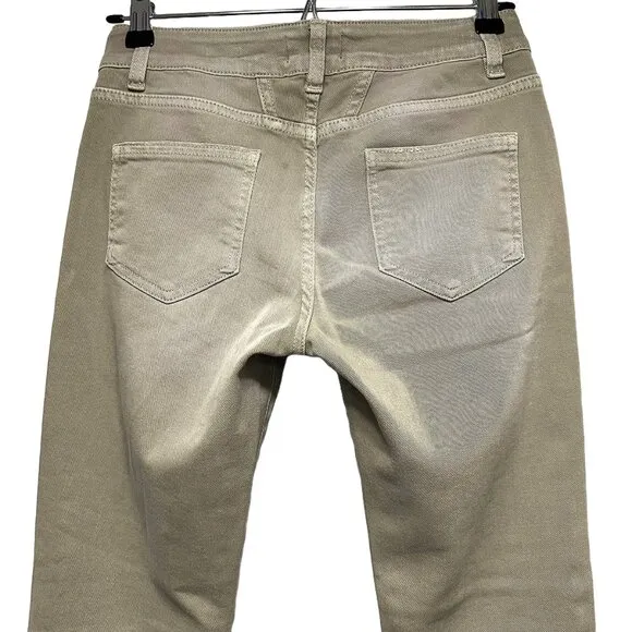 CLOSED Women's‎ Baker Slim Leg Mid Rise Jeans, 24, gray, light distressing, EUC