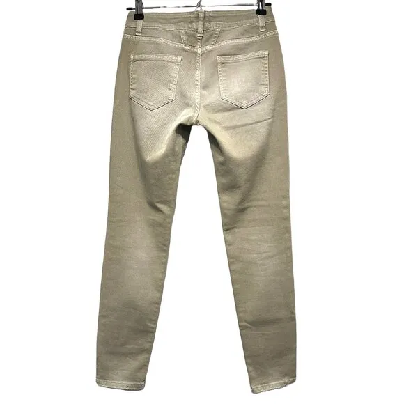 CLOSED Women's‎ Baker Slim Leg Mid Rise Jeans, 24, gray, light distressing, EUC