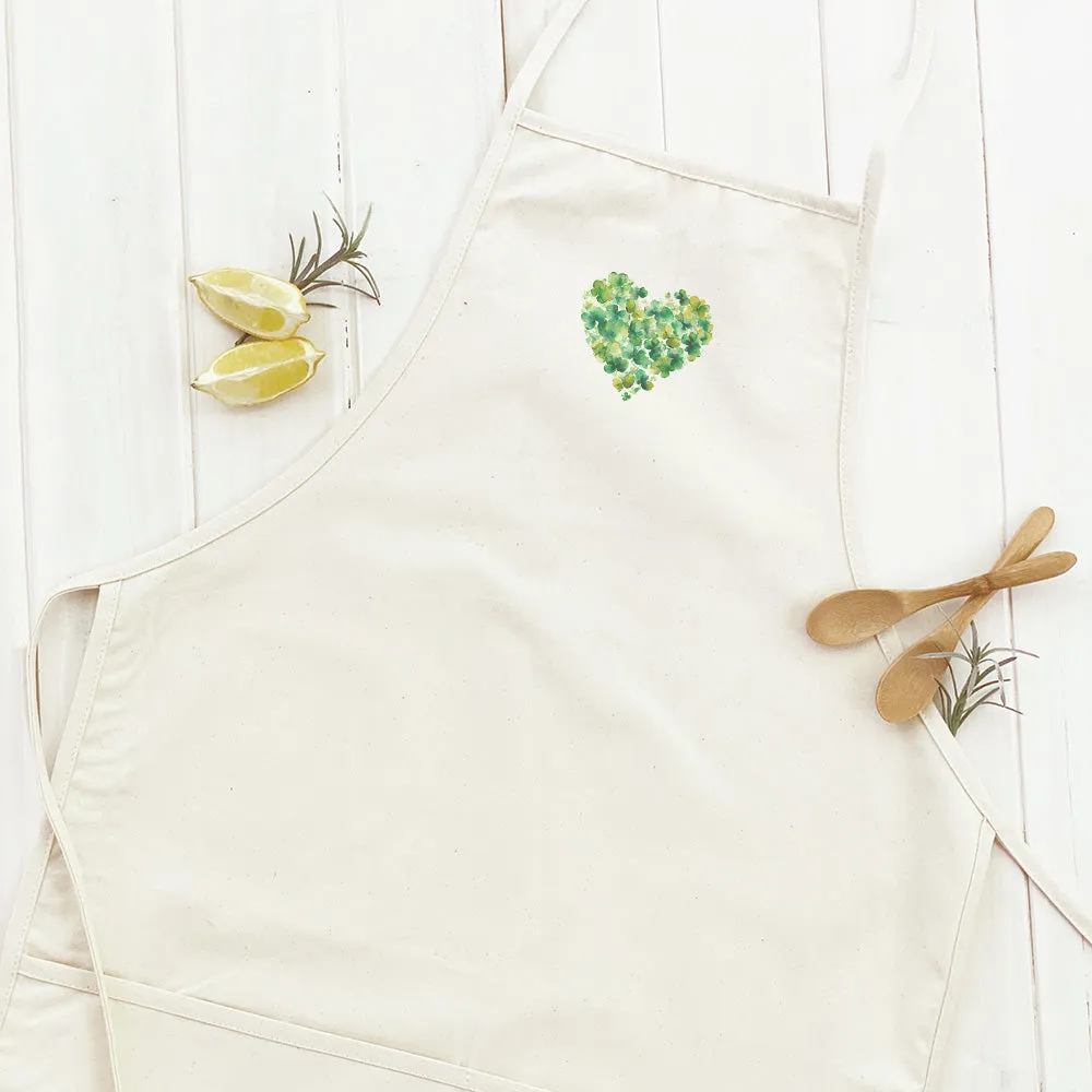 Clover Heart - St. Patrick's Day Women's Apron