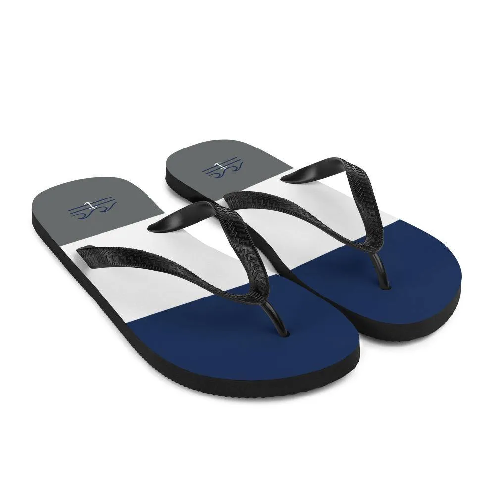 Coastal Crue Nauti Lines Flip-Flops