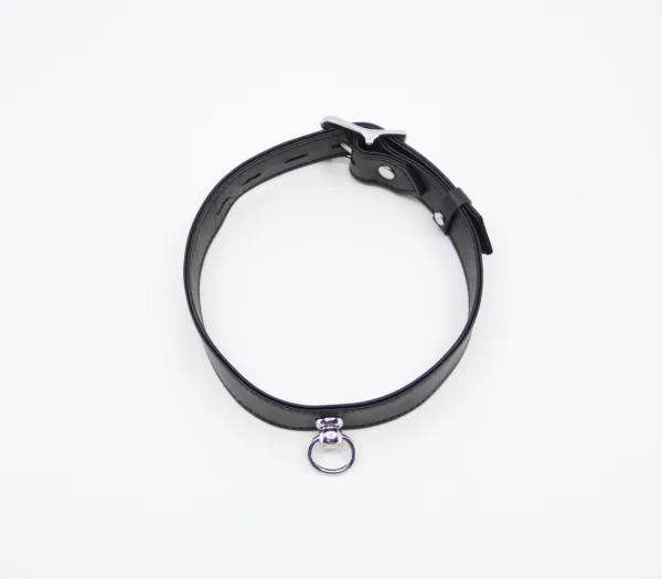 COL011 Lockable Leather Collar