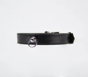 COL011 Lockable Leather Collar