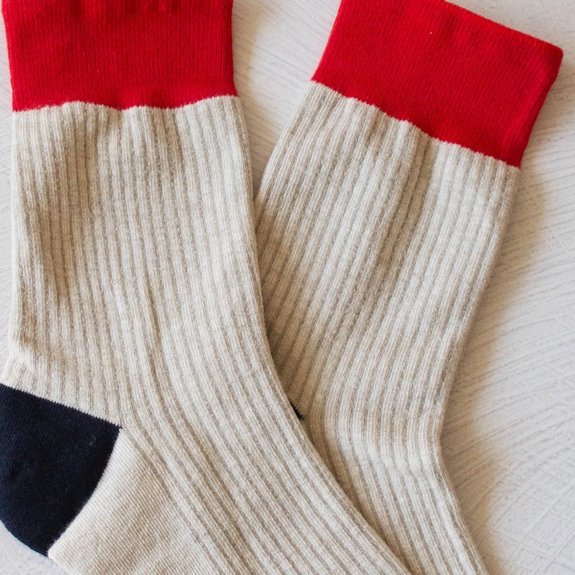 Color Block Casual Socks