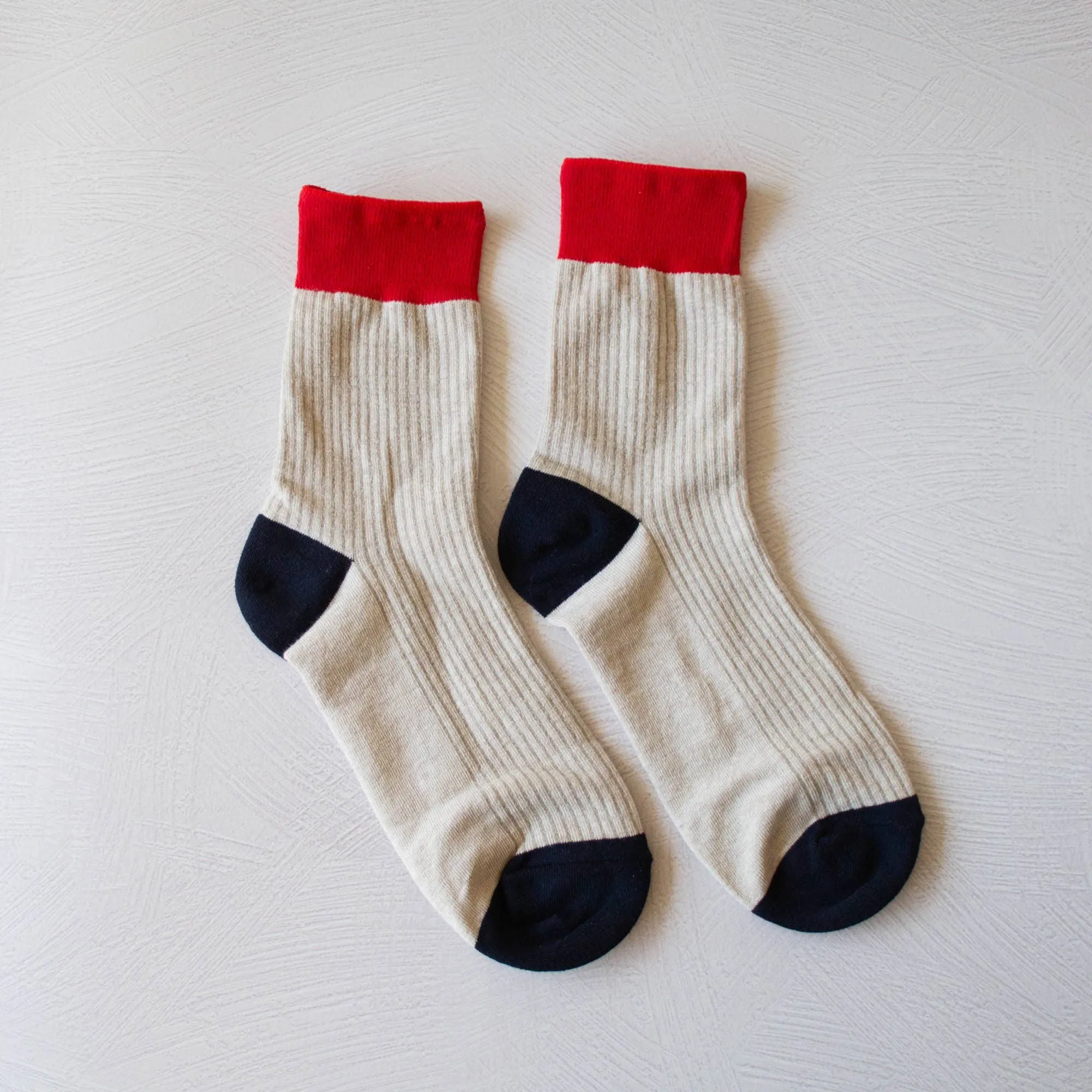Color Block Casual Socks