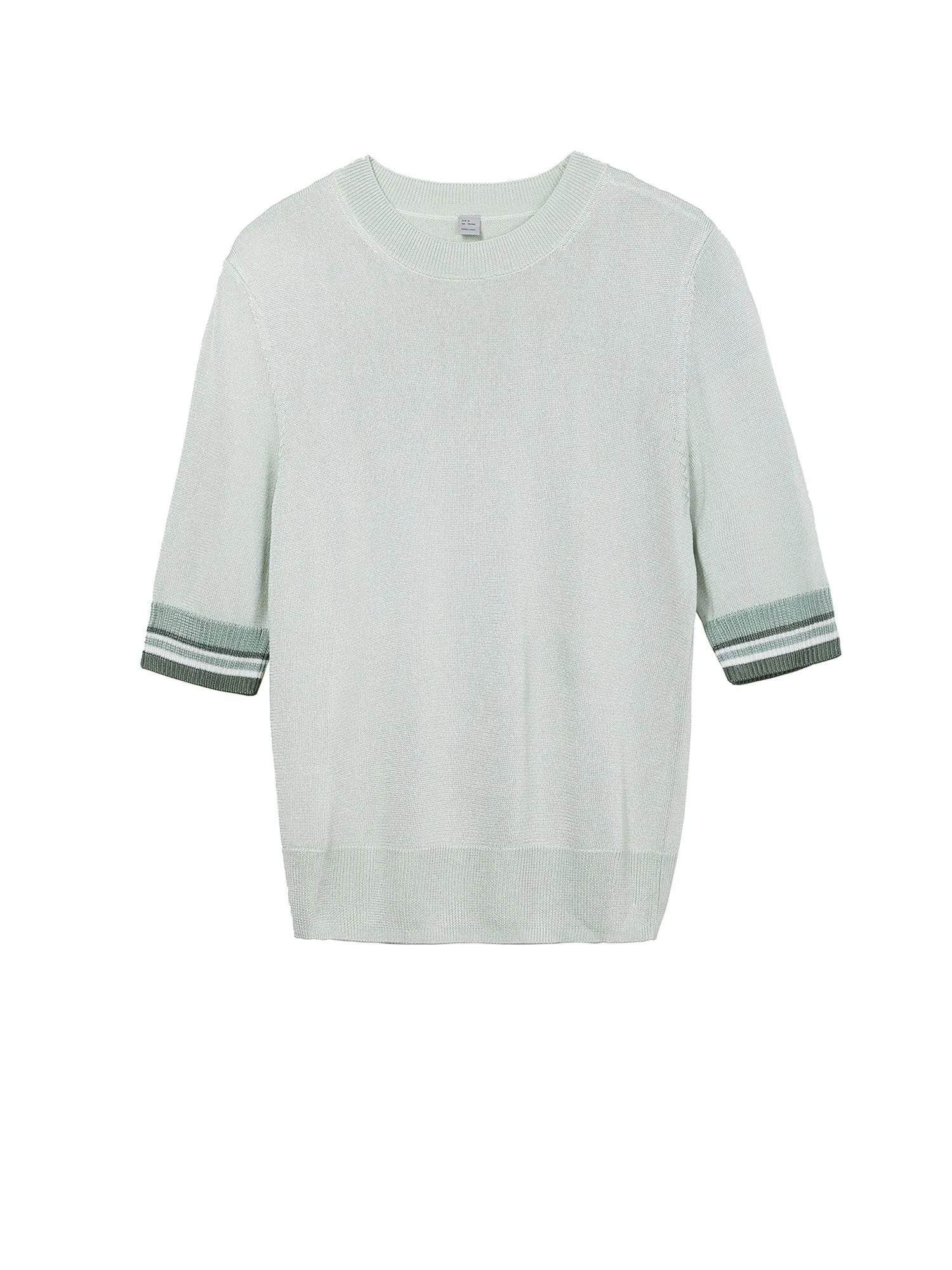 Color Block Sleeve Casual Top Pullover