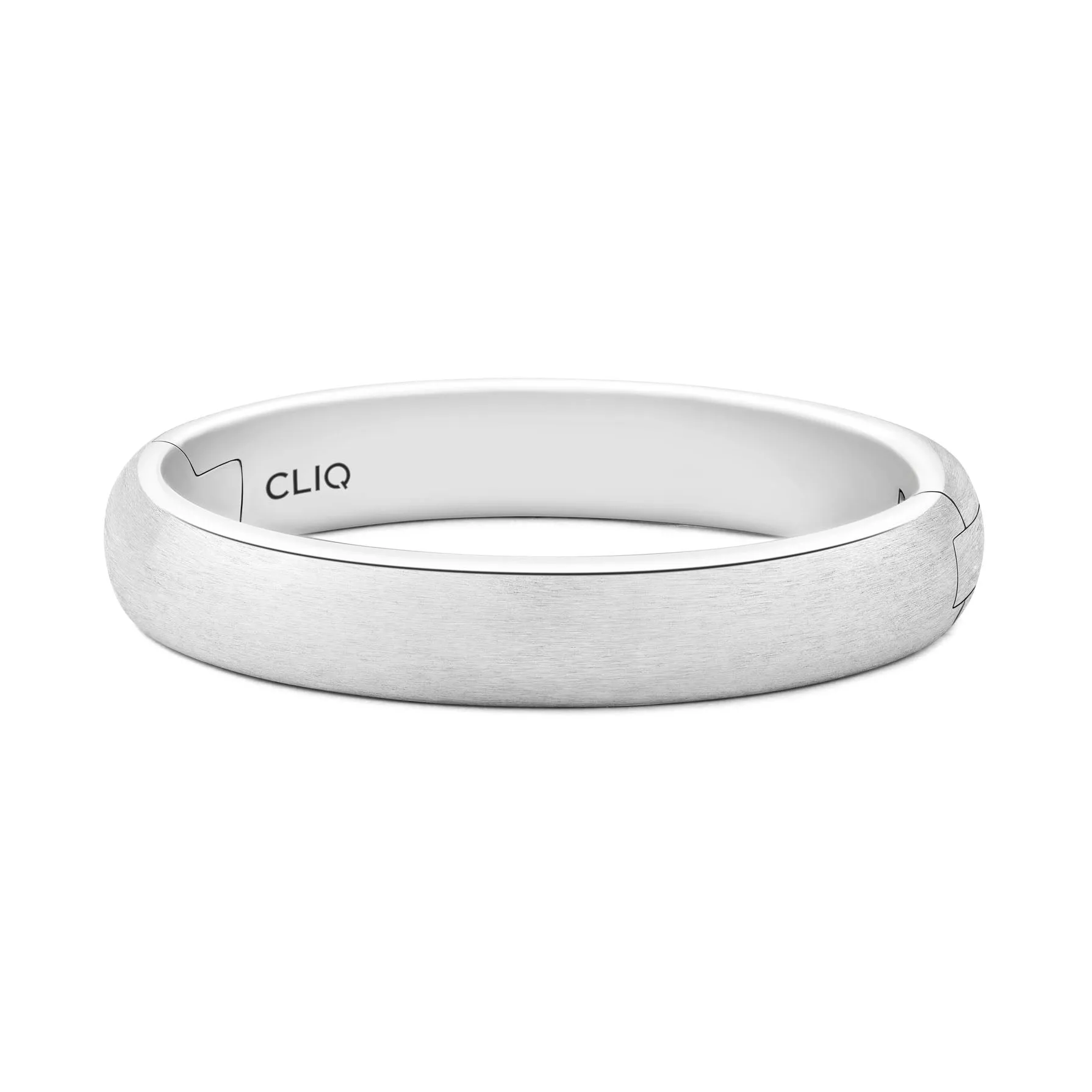 Comfort Fit Band with Matte Finish, 4mm