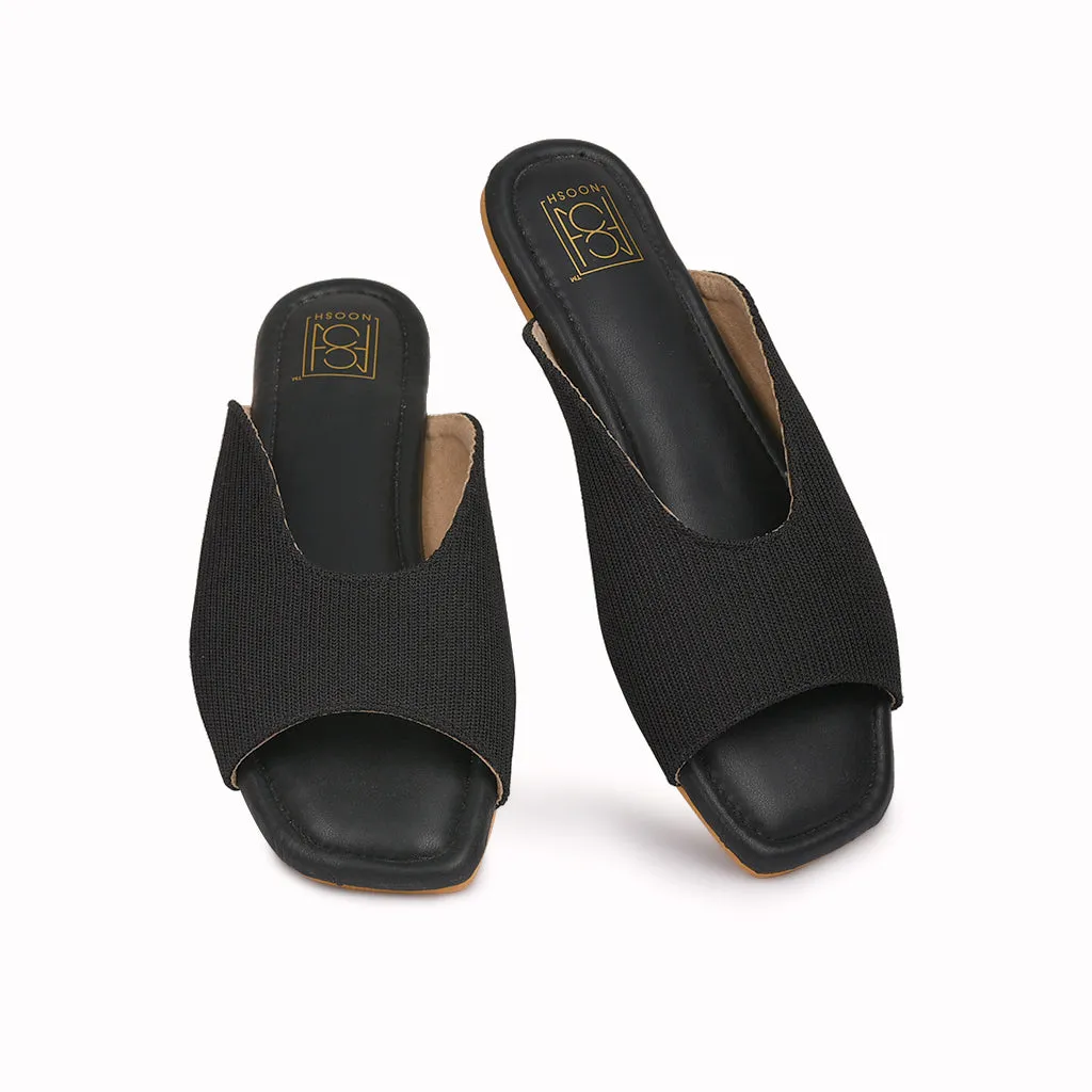 Cords Peep Toe Slippers