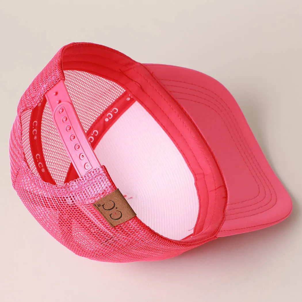 COWGIRL Rhinestone Trucker Cap | Stuffology Boutique