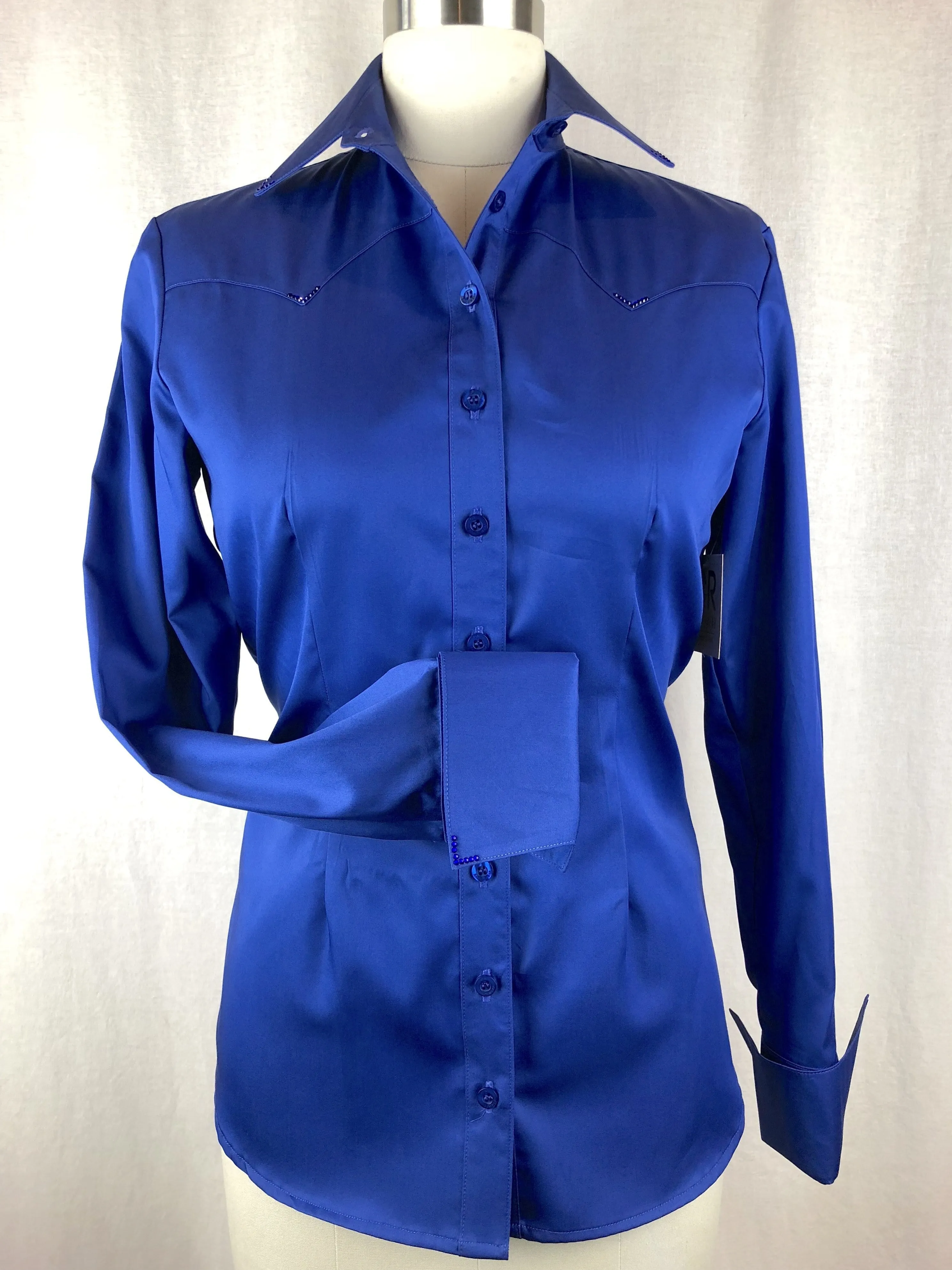 CR Classic Royal Blue Cotton Sateen
