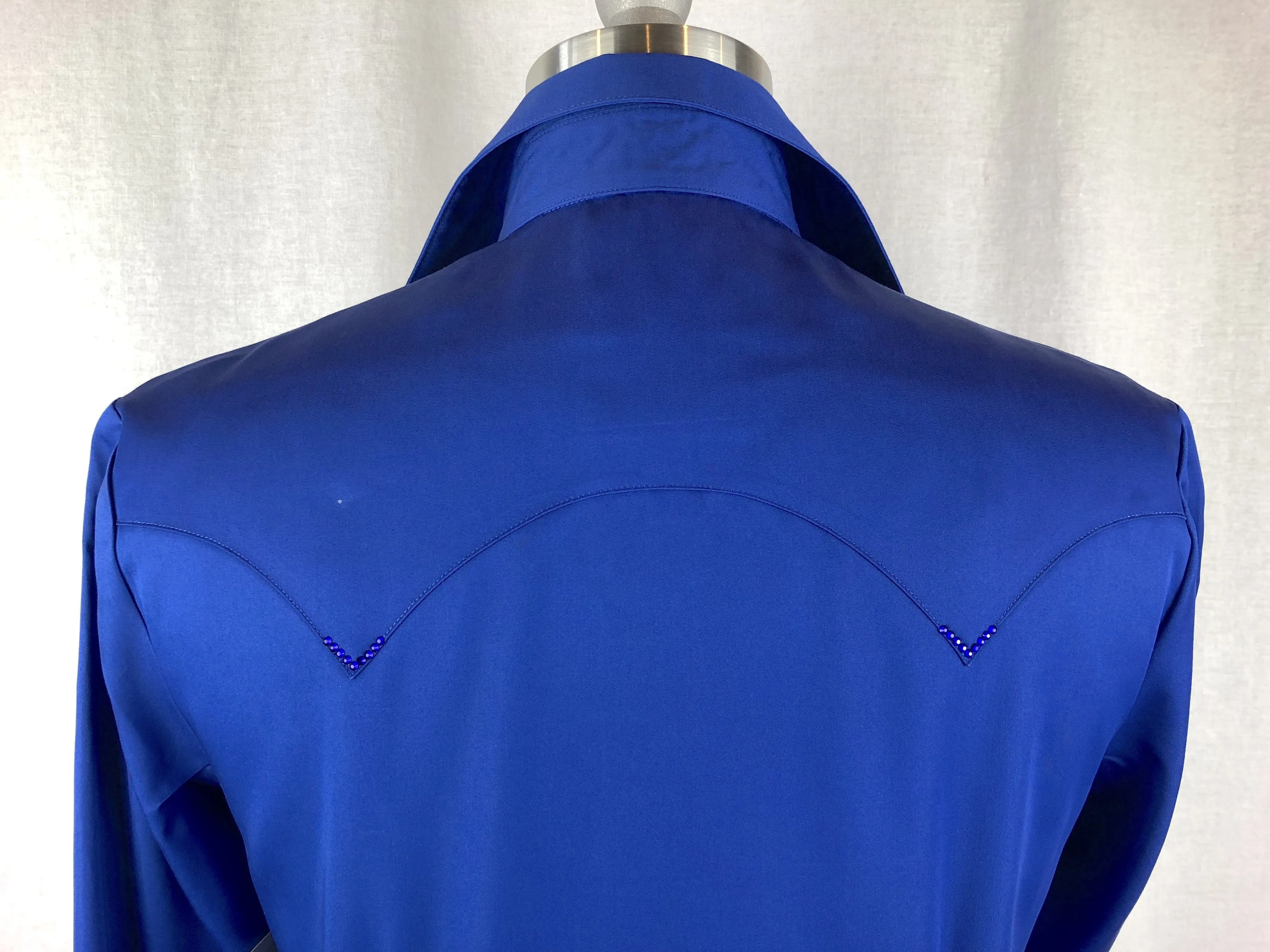 CR Classic Royal Blue Cotton Sateen