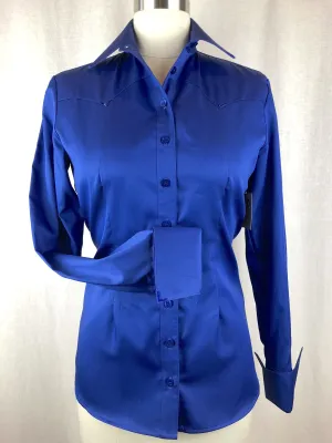 CR Classic Royal Blue Cotton Sateen