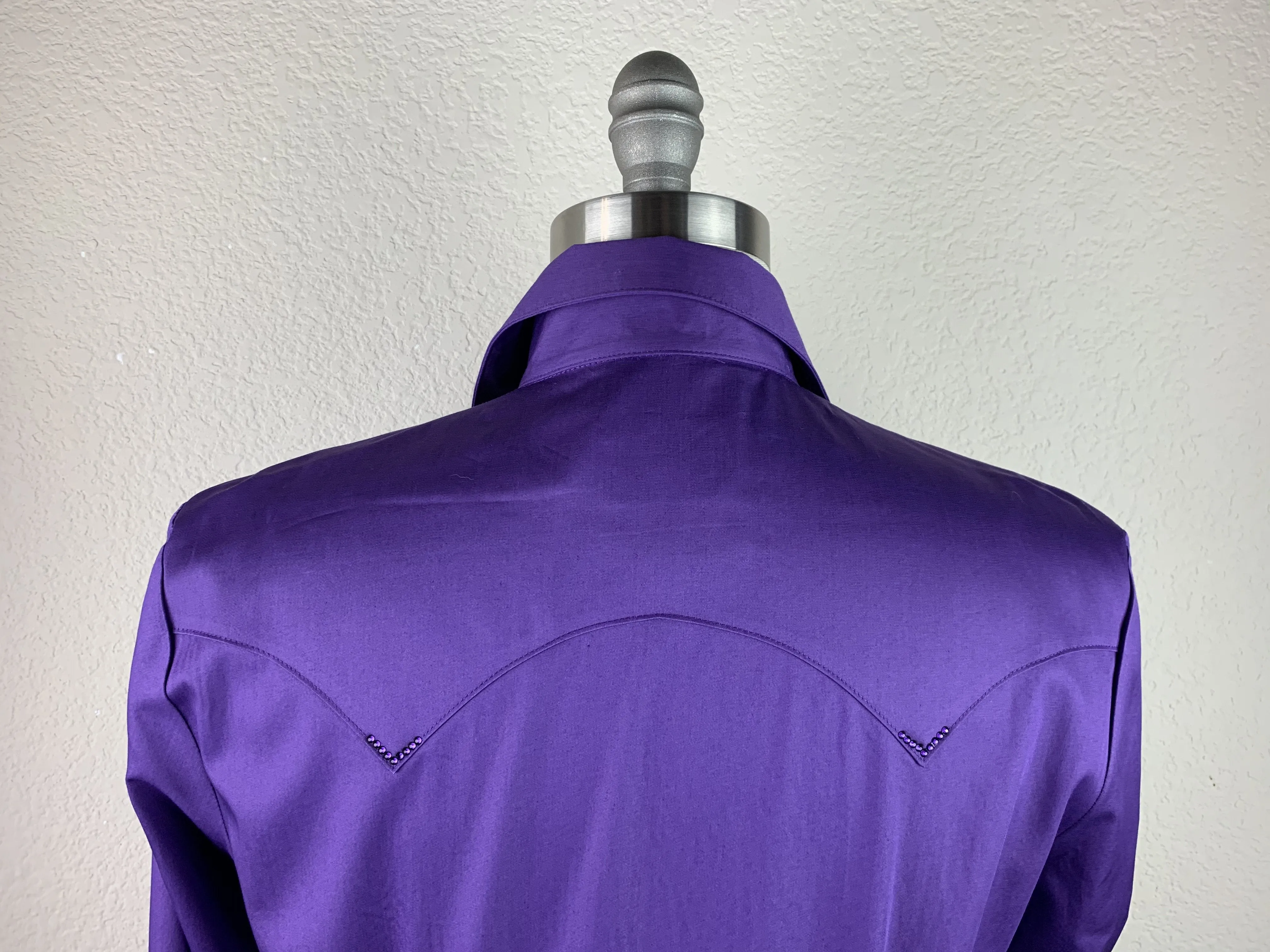 CR Classic Royal Purple Cotton Sateen - FINAL SALE