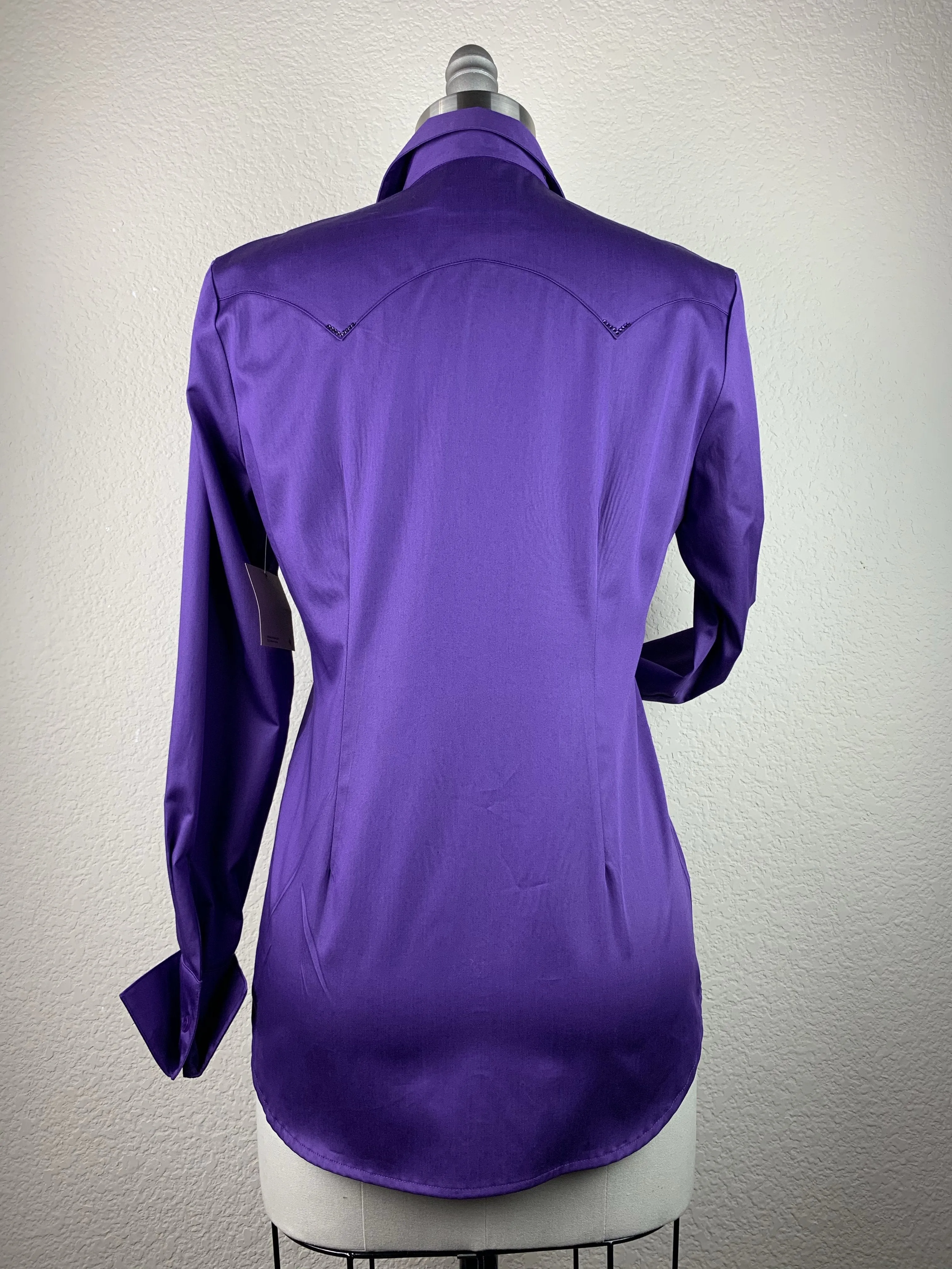 CR Classic Royal Purple Cotton Sateen - FINAL SALE