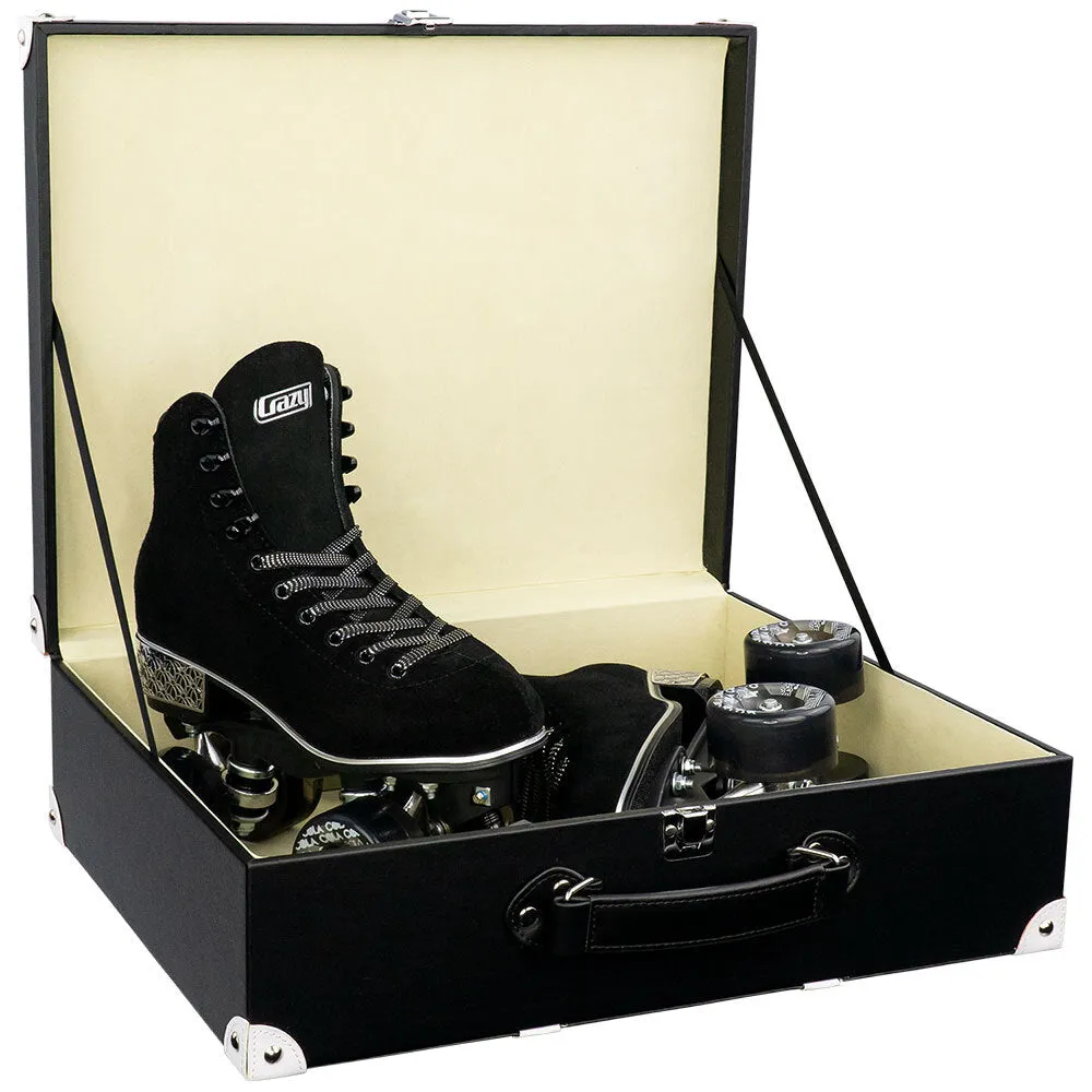 Crazy Evoke Suede Roller Skates Black