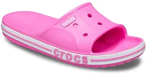 Crocs Unisex Adult Bayaband Slide Electric Pink Slipper-5 Men/ 6 UK Women (M6W8) (205392-6QQ)6 US
