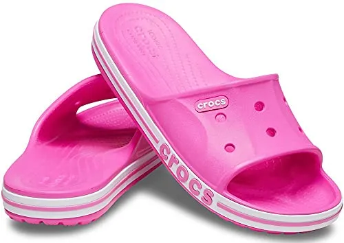 Crocs Unisex Adult Bayaband Slide Electric Pink Slipper-5 Men/ 6 UK Women (M6W8) (205392-6QQ)6 US