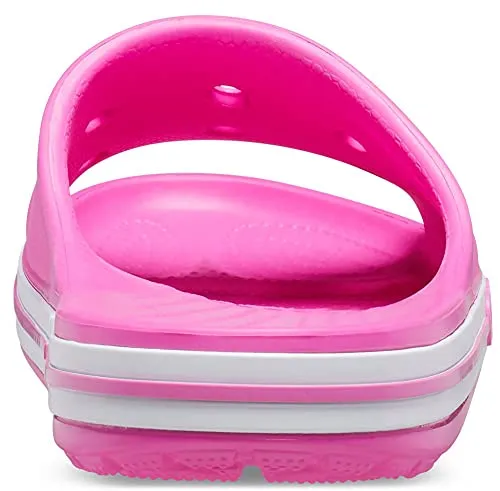 Crocs Unisex Adult Bayaband Slide Electric Pink Slipper-5 Men/ 6 UK Women (M6W8) (205392-6QQ)6 US