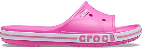 Crocs Unisex Adult Bayaband Slide Electric Pink Slipper-5 Men/ 6 UK Women (M6W8) (205392-6QQ)6 US