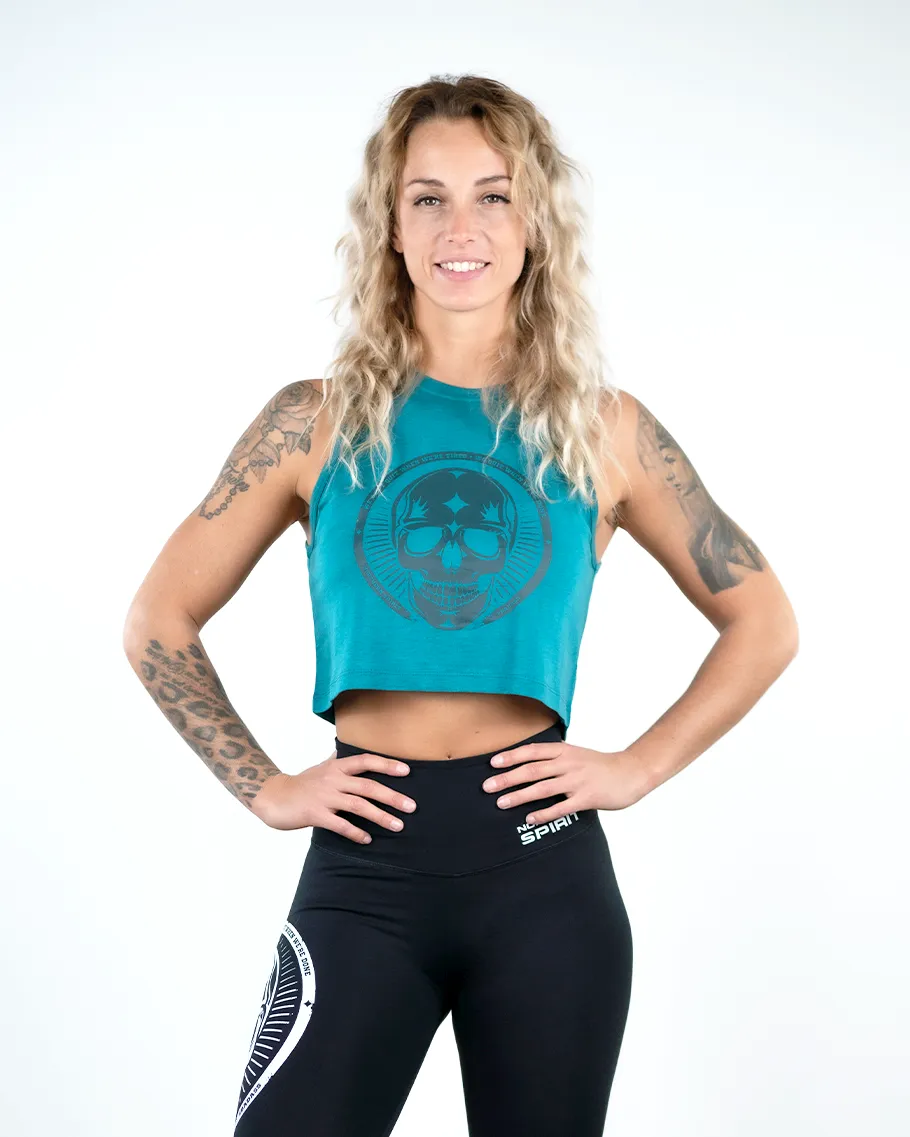 Crop Tank - NS Thaesia Skull 2.0
