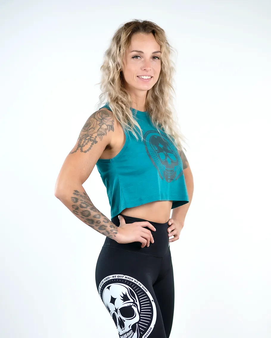 Crop Tank - NS Thaesia Skull 2.0