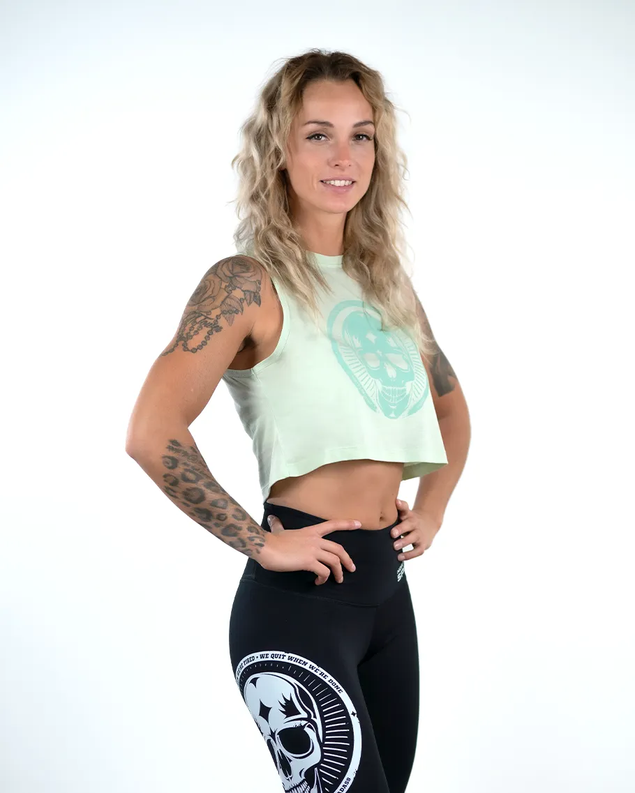 Crop Tank - NS Thaesia Skull 2.0