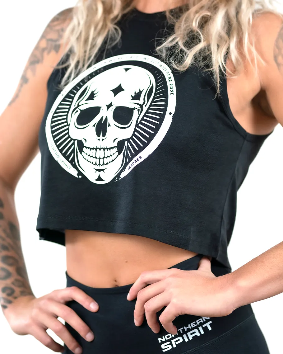 Crop Tank - NS Thaesia Skull 2.0