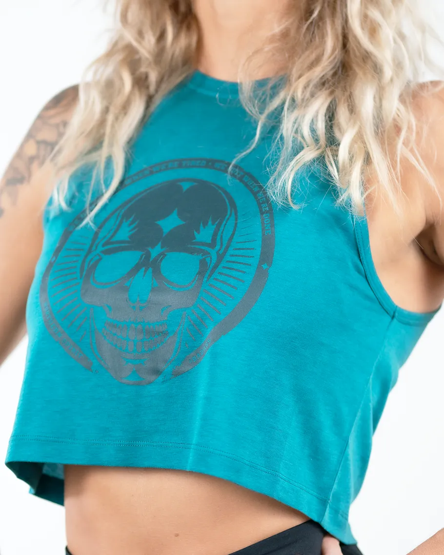 Crop Tank - NS Thaesia Skull 2.0