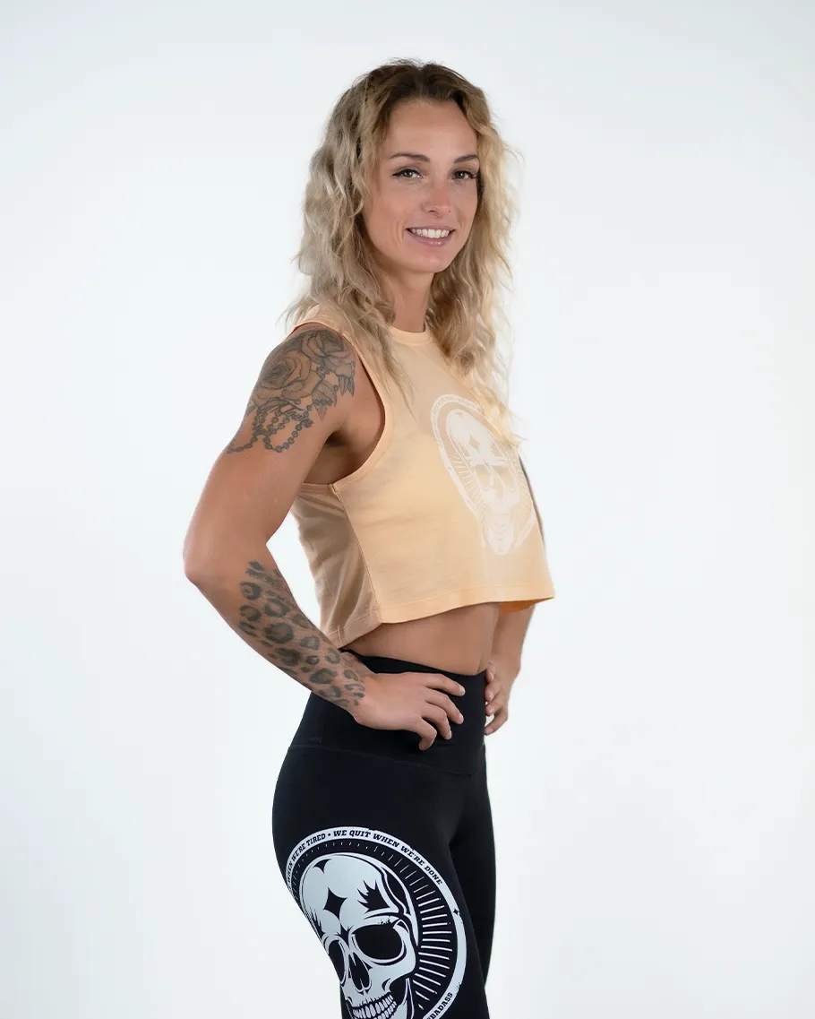 Crop Tank - NS Thaesia Skull 2.0
