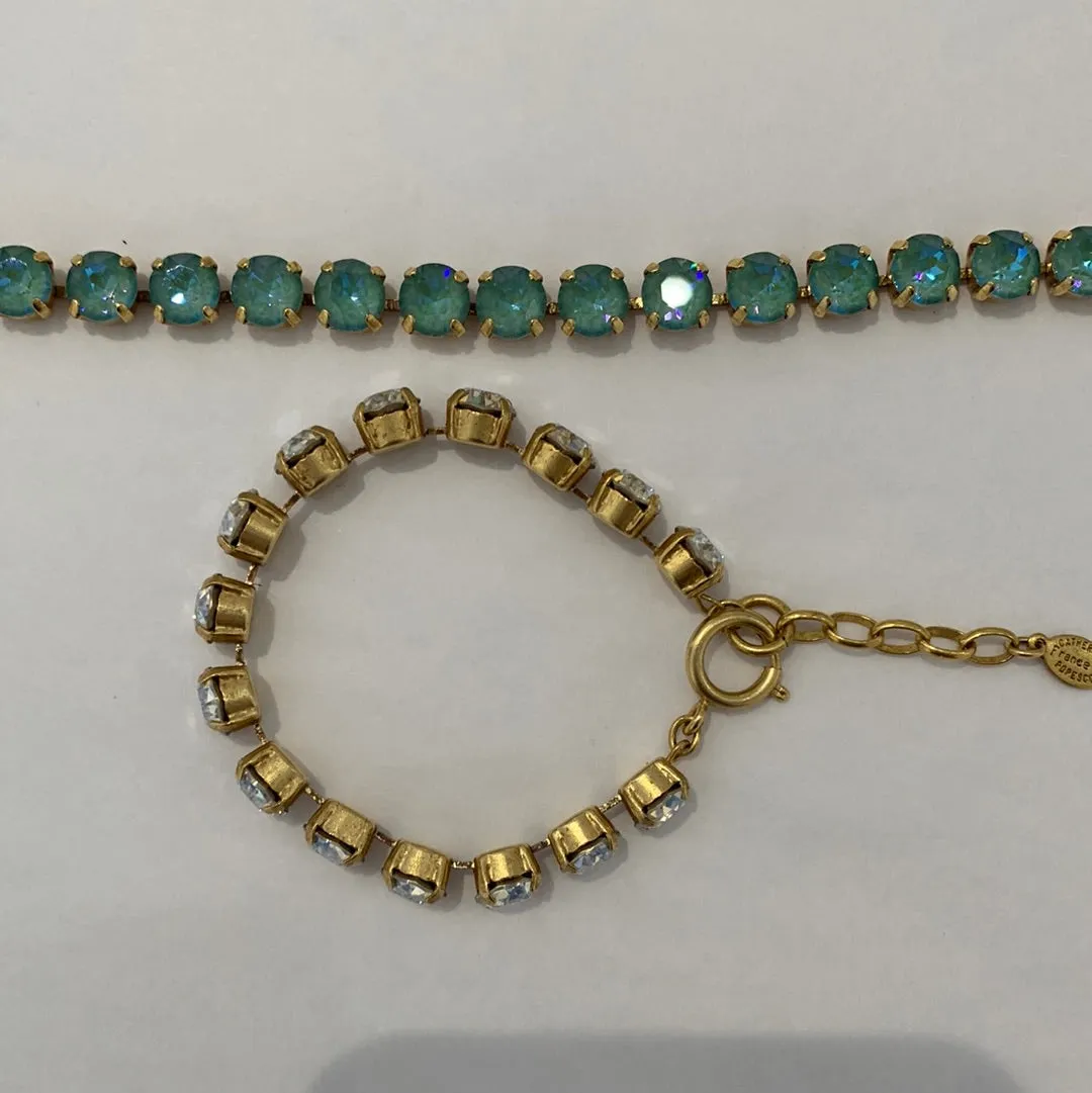 Cup-Chain Crystal Bracelet