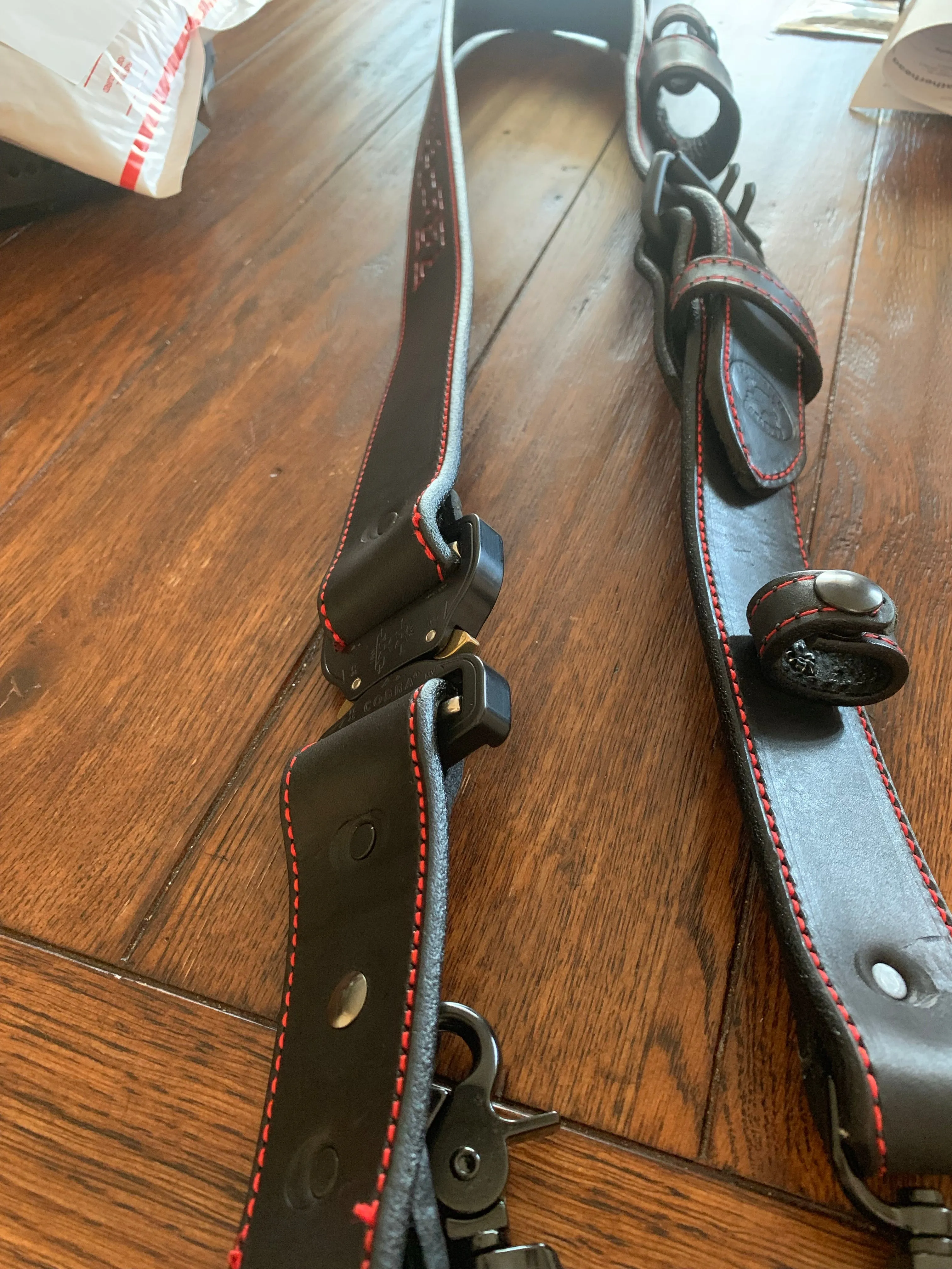 Custom Radio Strap with Anti Sway Strap