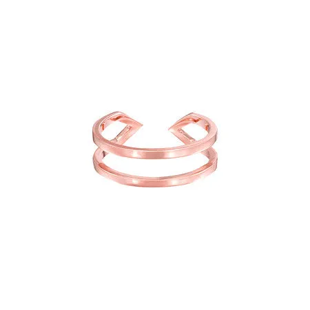 Dagger Ring - Midi | Rose Gold