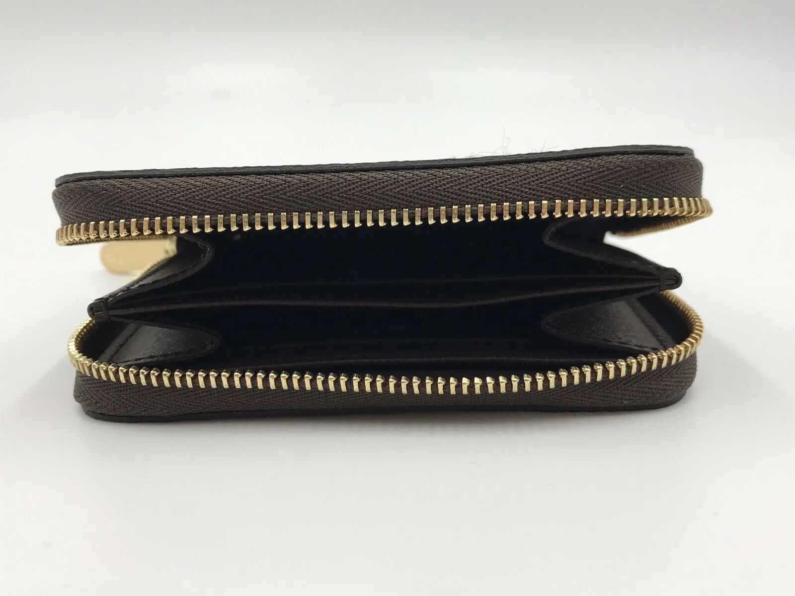 Damier Ebene Zippy Coin Purse