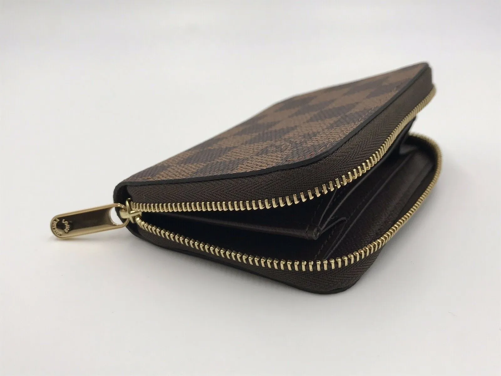 Damier Ebene Zippy Coin Purse