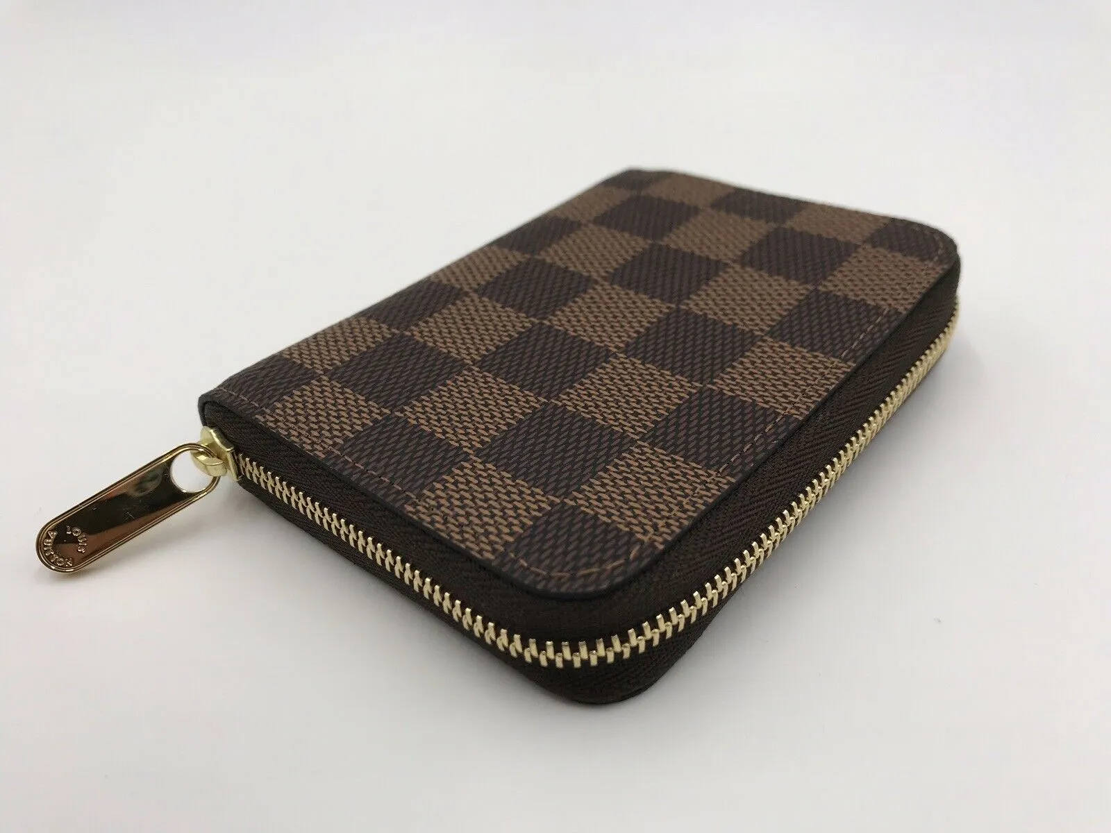 Damier Ebene Zippy Coin Purse