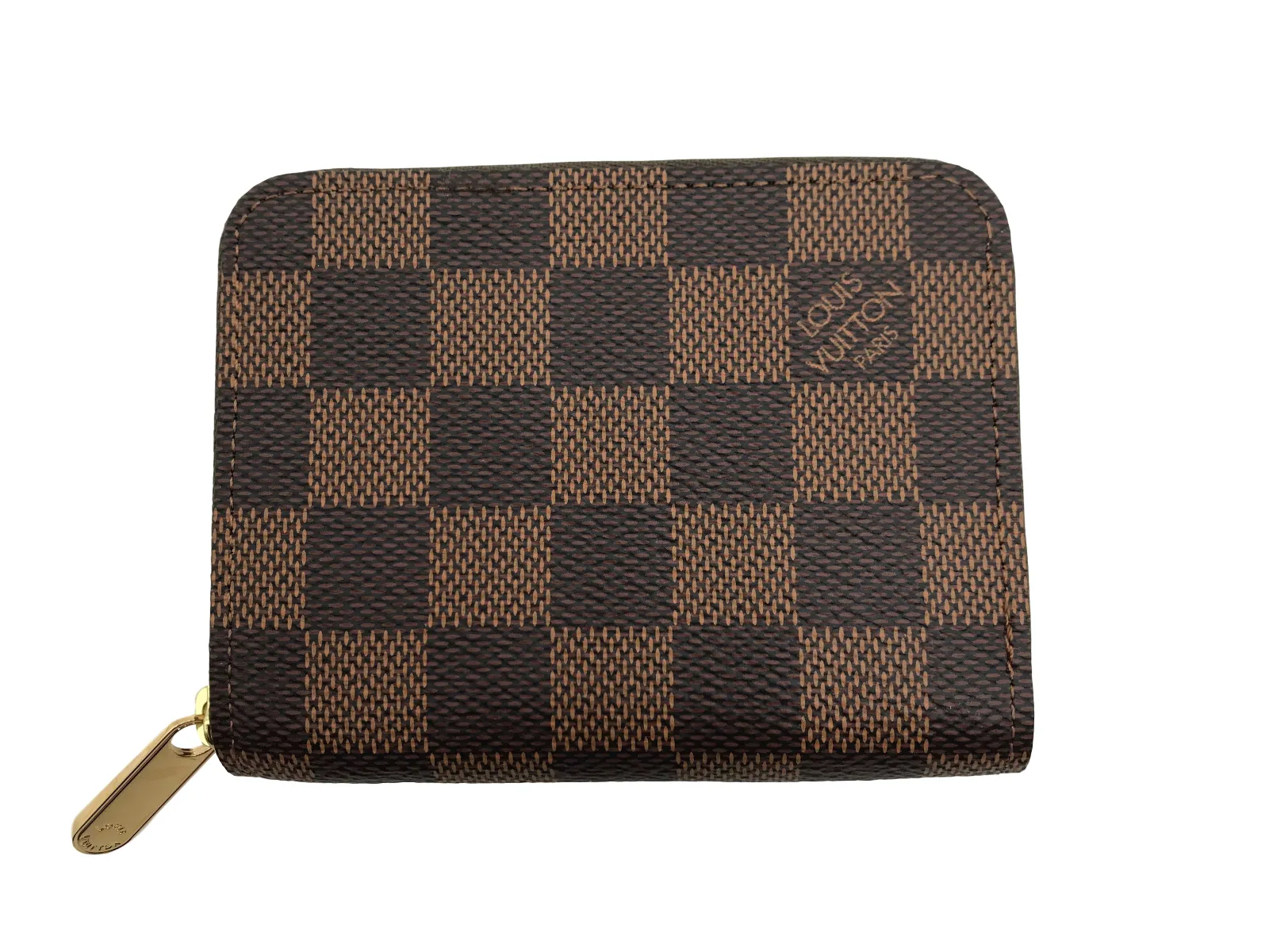Damier Ebene Zippy Coin Purse
