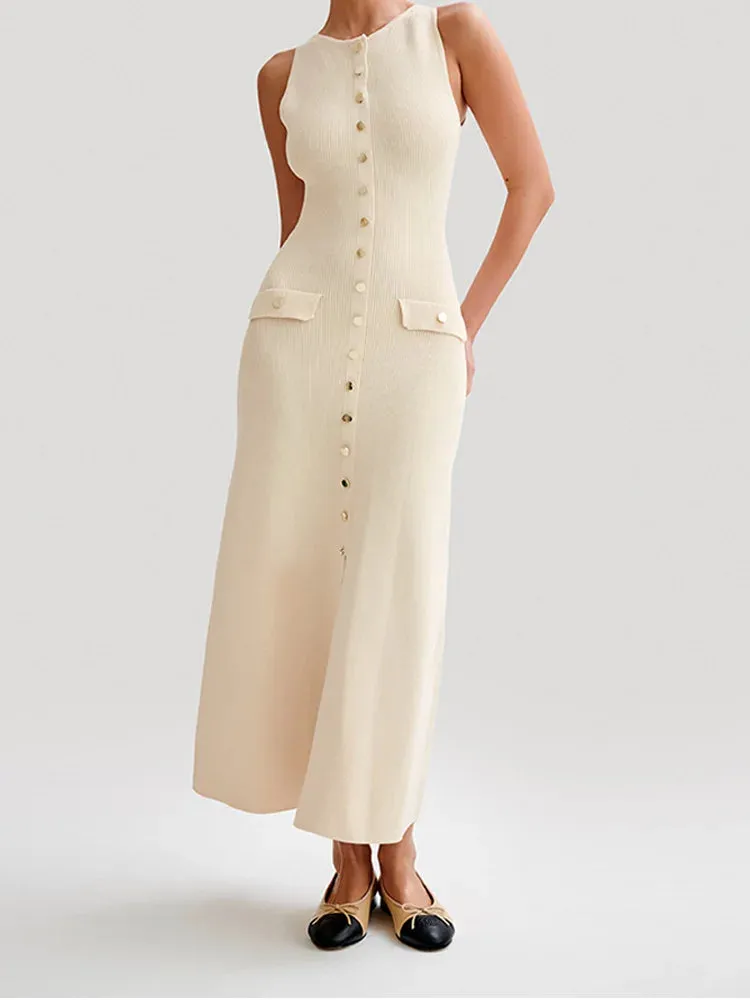 Danila® | Elegant Sleeveless Strickdress