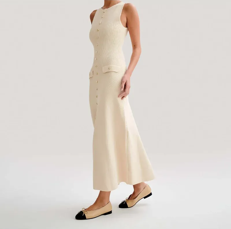 Danila® | Elegant Sleeveless Strickdress