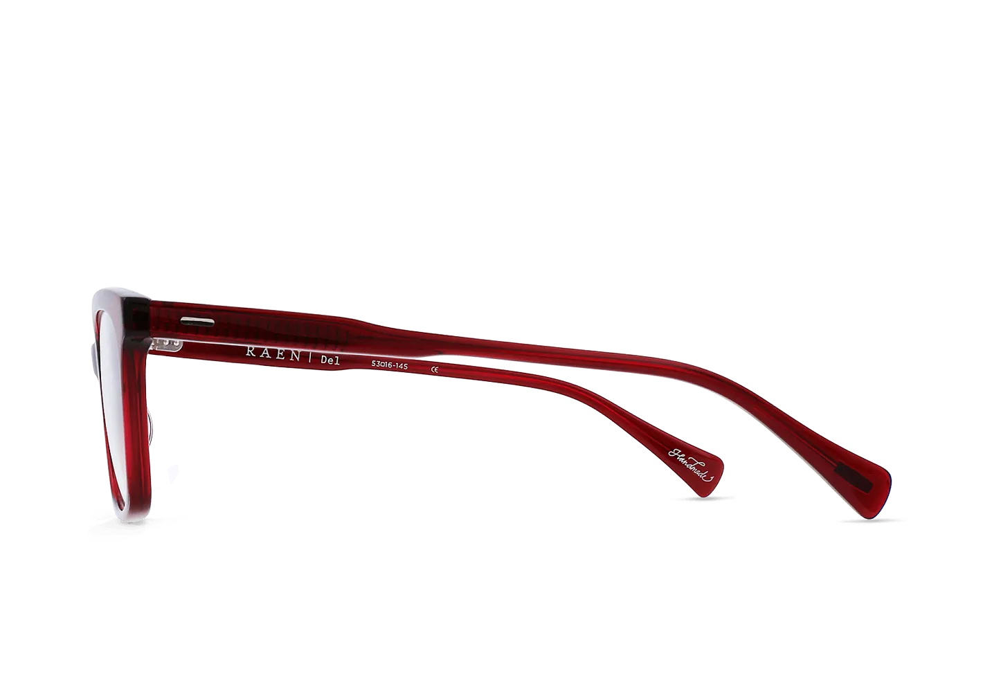 DEL-Oxblood / Clear