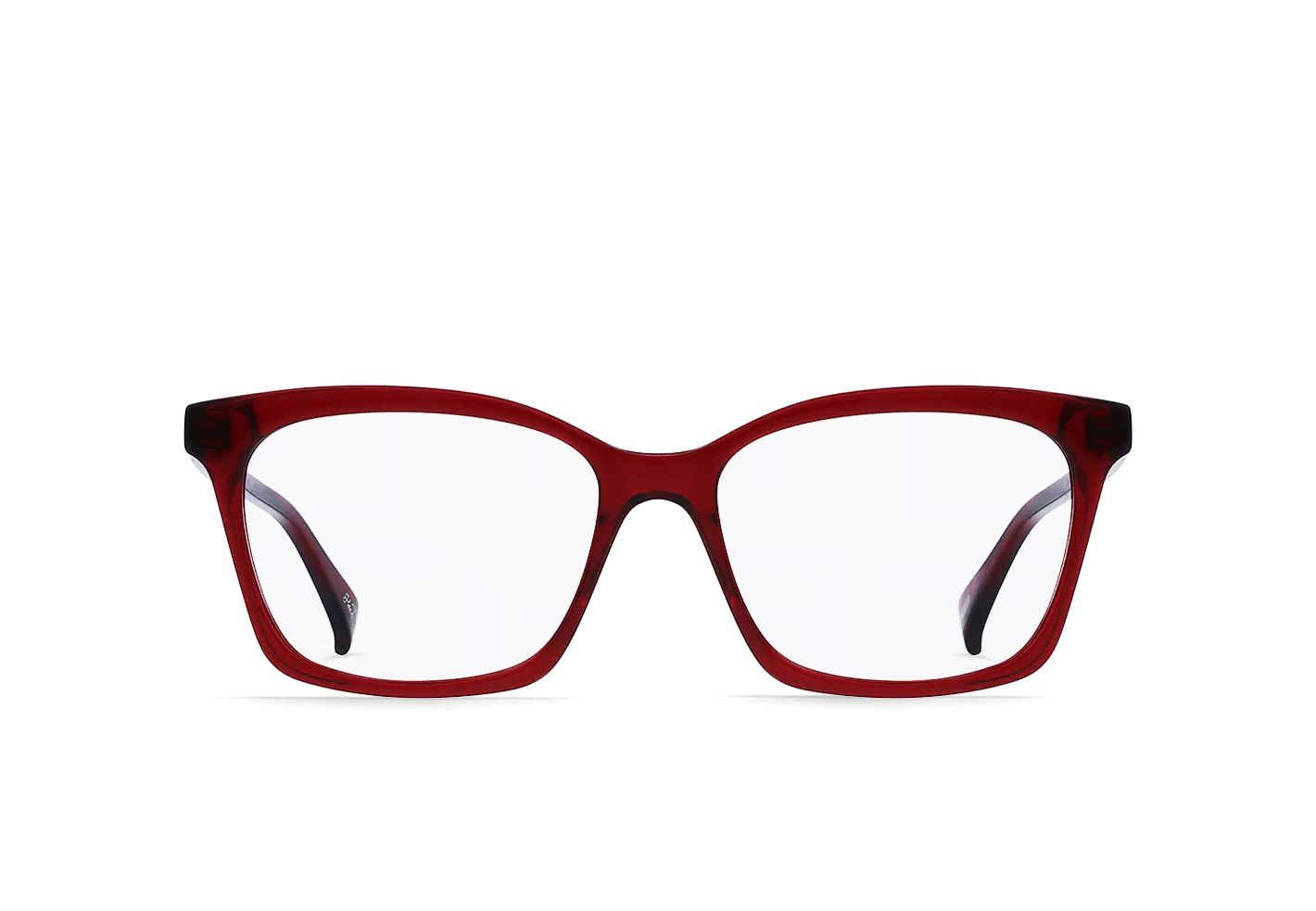 DEL-Oxblood / Clear