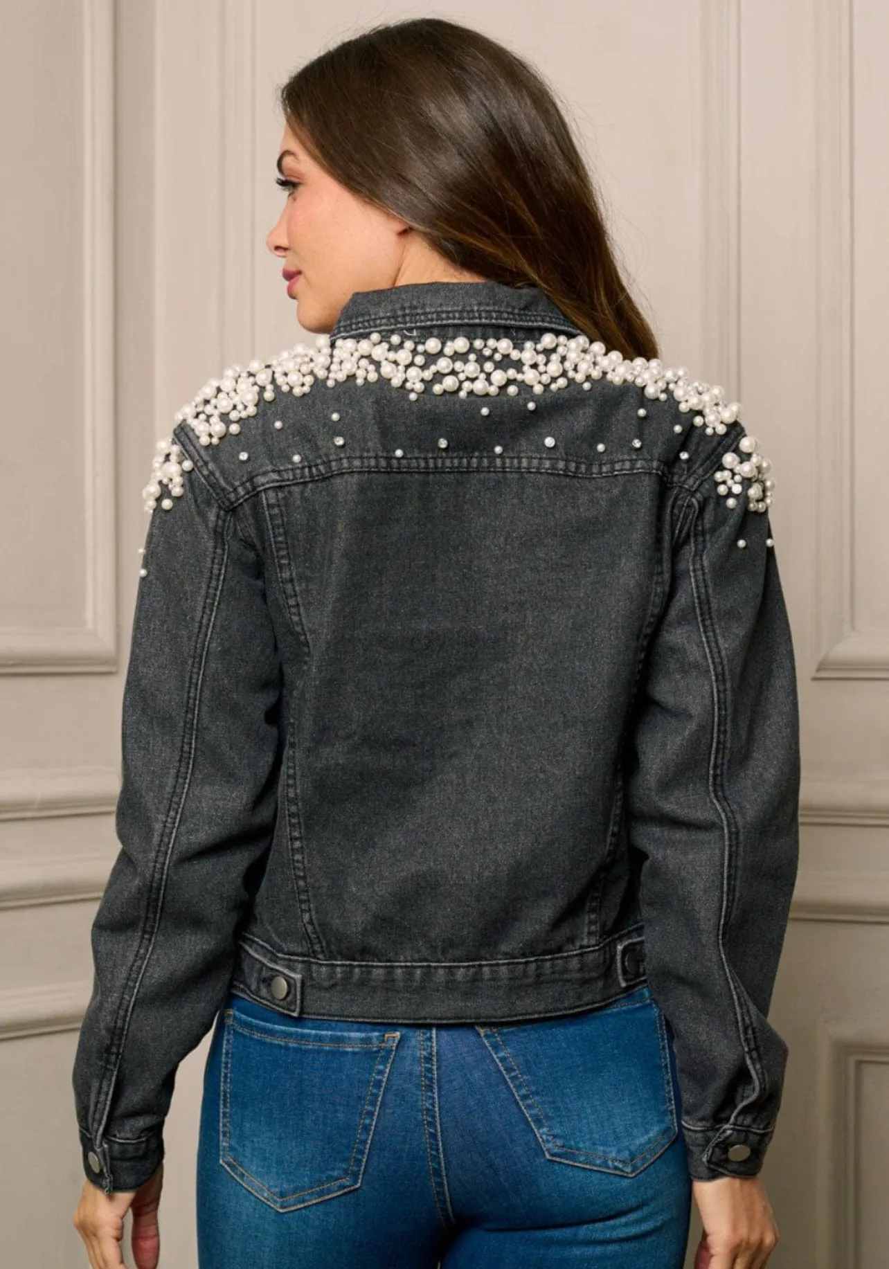 Denim & Pearl Jacket