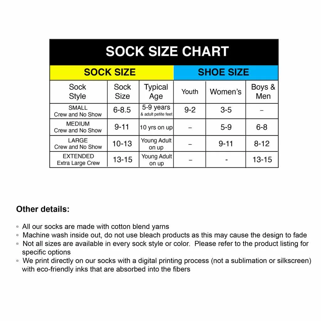 DG Striped Sorority Crew Socks
