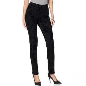 DG2 by Diane Gilman Women's Virtual Stretch Novelty Skinny Jeans