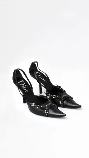 Dior Bondage Heels