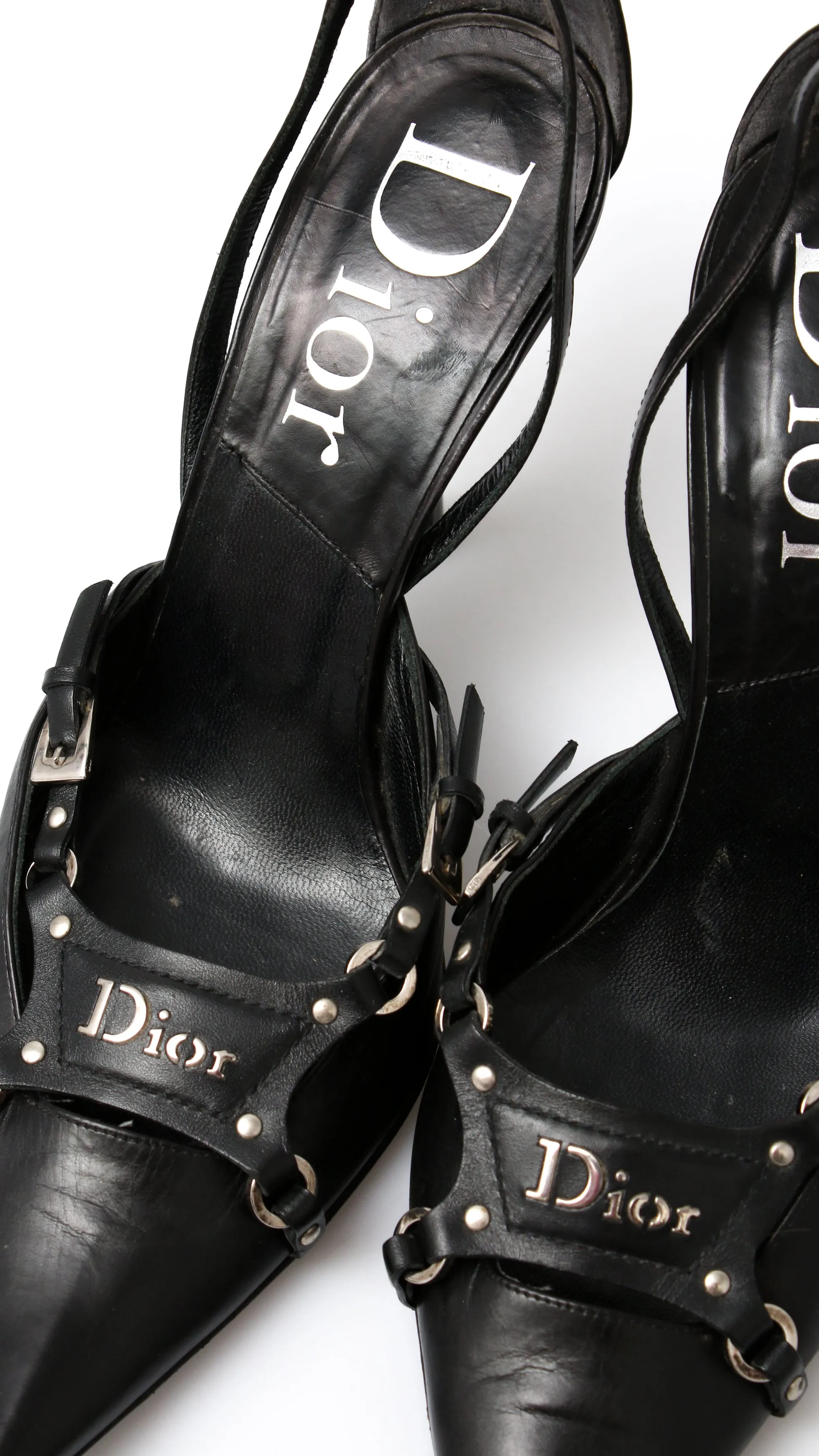 Dior Bondage Heels