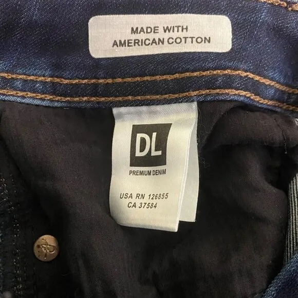 DL1961 Coco Curvy Straight Jeans Womens Size 27