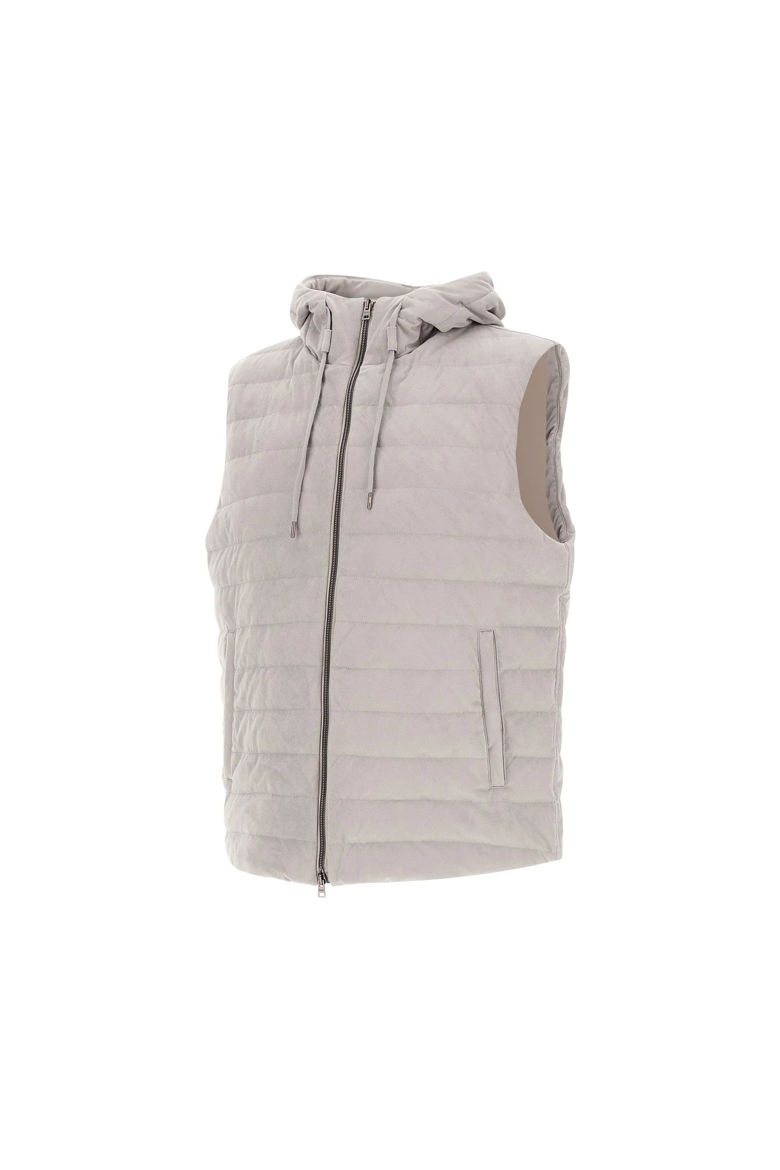 Down Vest Suede M