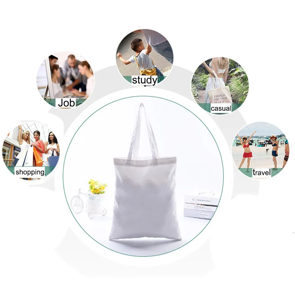 Dragonfly White Canvas Bag A